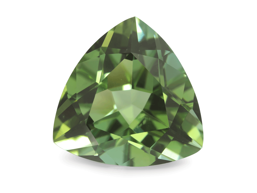 Green Tourmaline 12.50mm Trilliant