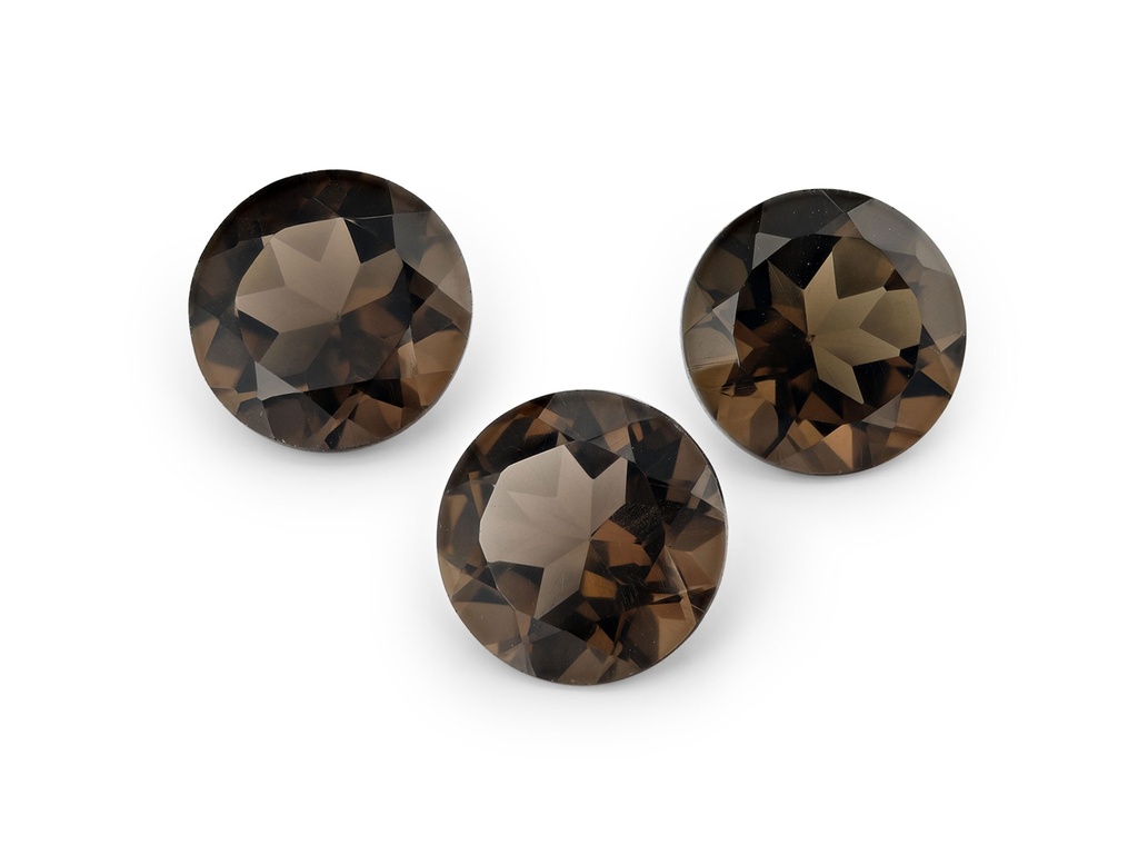 Smoky Quartz 2.25mm Round