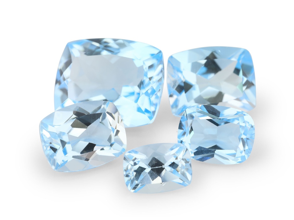 Topaz 7x5mm Cushion Light Blue