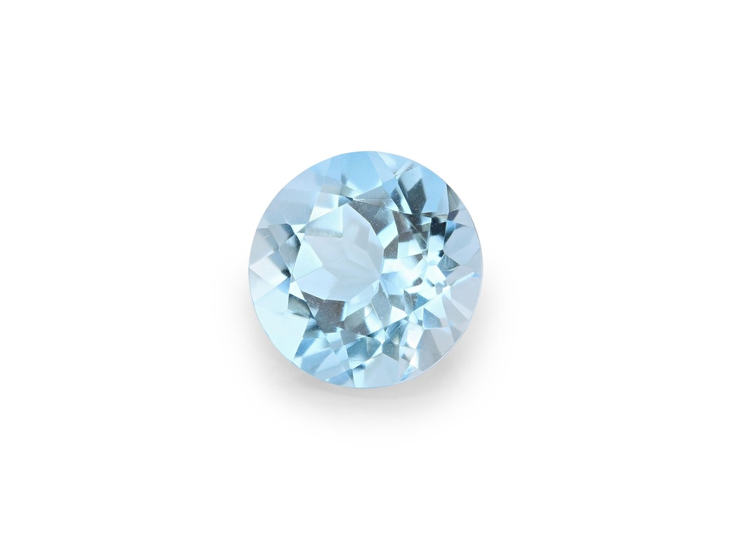 Topaz 10mm Round Light Blue 