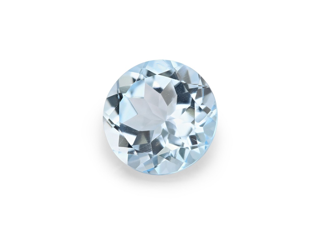 Topaz 11mm Round Light Blue 