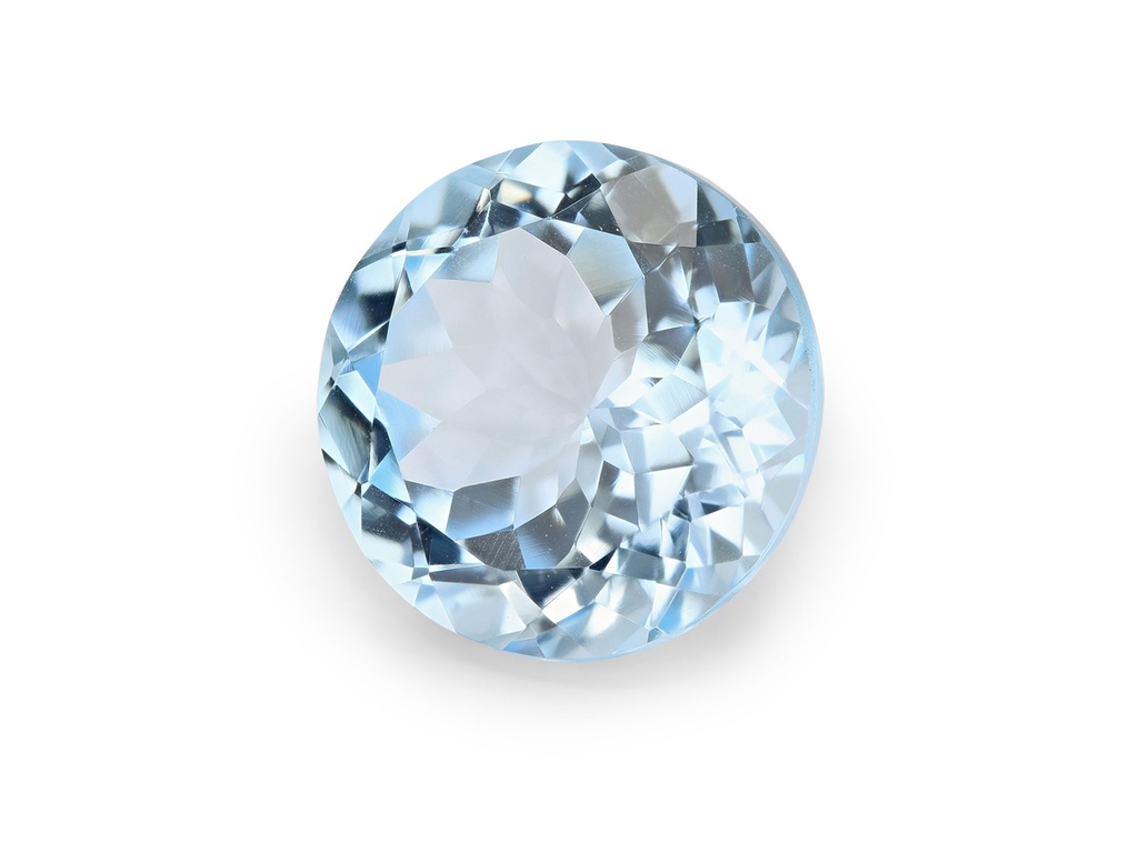 Topaz 13mm Round Light Blue 