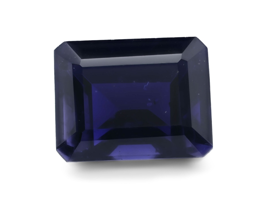 Iolite 10.2x7.9mm Emerald Cut 