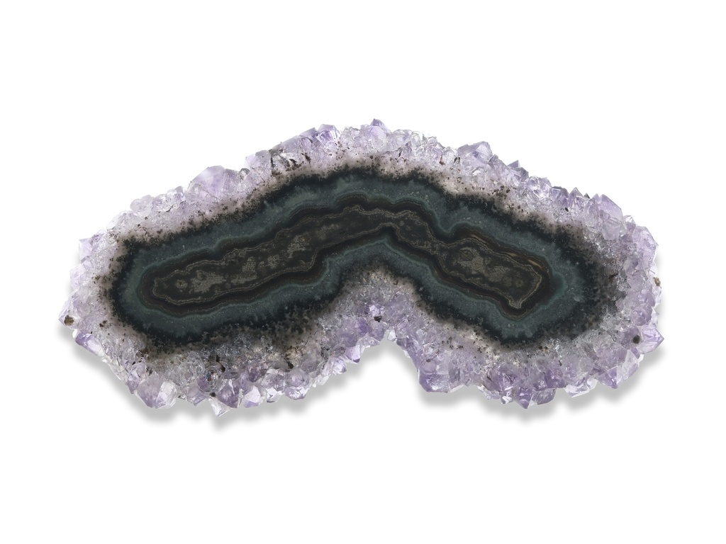 Amethyst 60x25mm Stalactite Flower