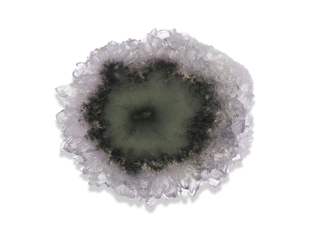 Amethyst 39x35mm Stalactite Flower