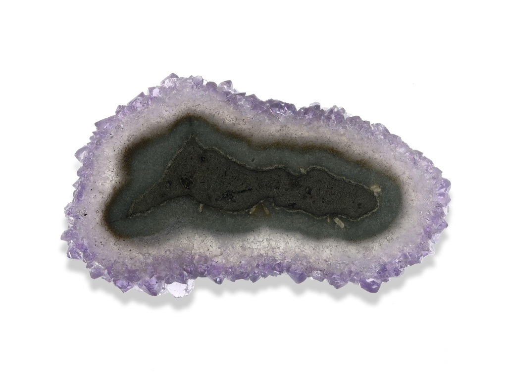 Amethyst 32x19mm Stalactite Flower