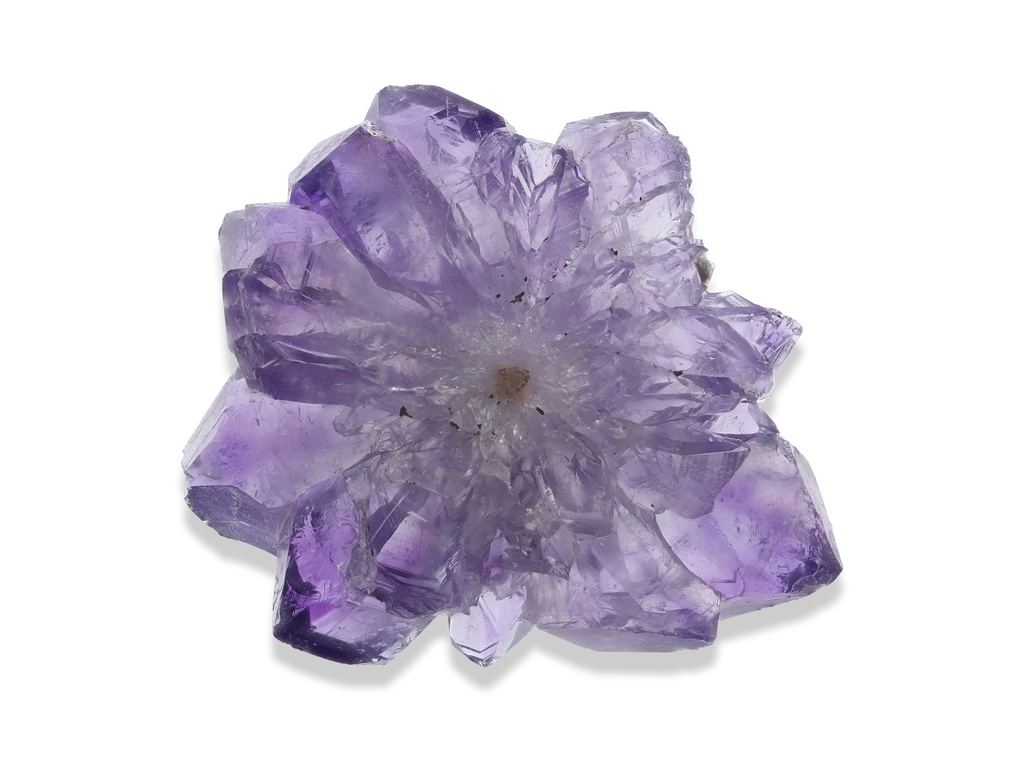 Amethyst 23x22mm Stalactite Flower