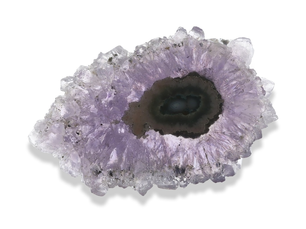 Amethyst 31x21mm Stalactite Flower