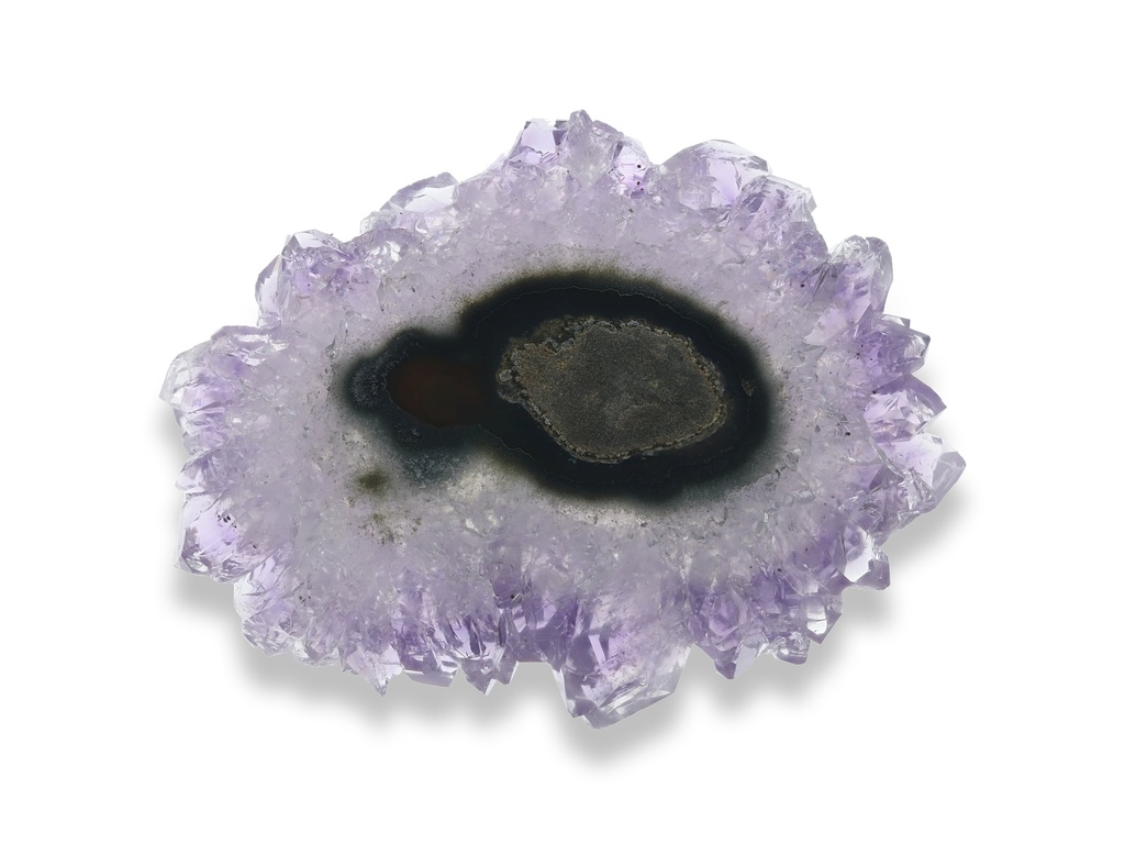 Amethyst 35x28mm Stalactite Flower