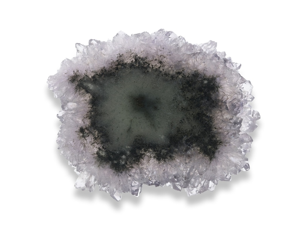 Amethyst 41x35mm Stalactite Flower