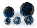 London Blue Topaz 1.25mm Round