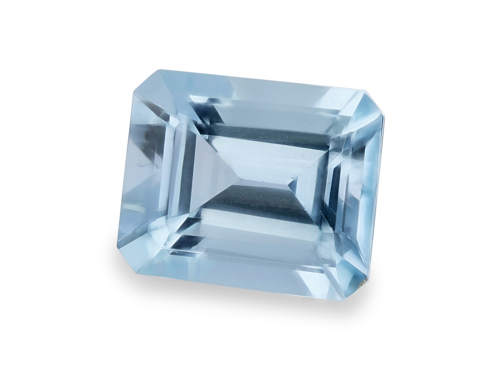 Aquamarine 12x9.8mm Emerald Cut