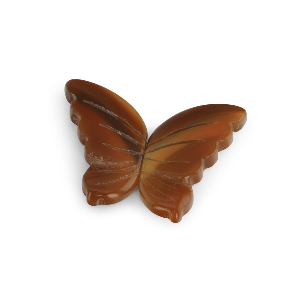 Agate Butterfly Wings 27-30mm Pair