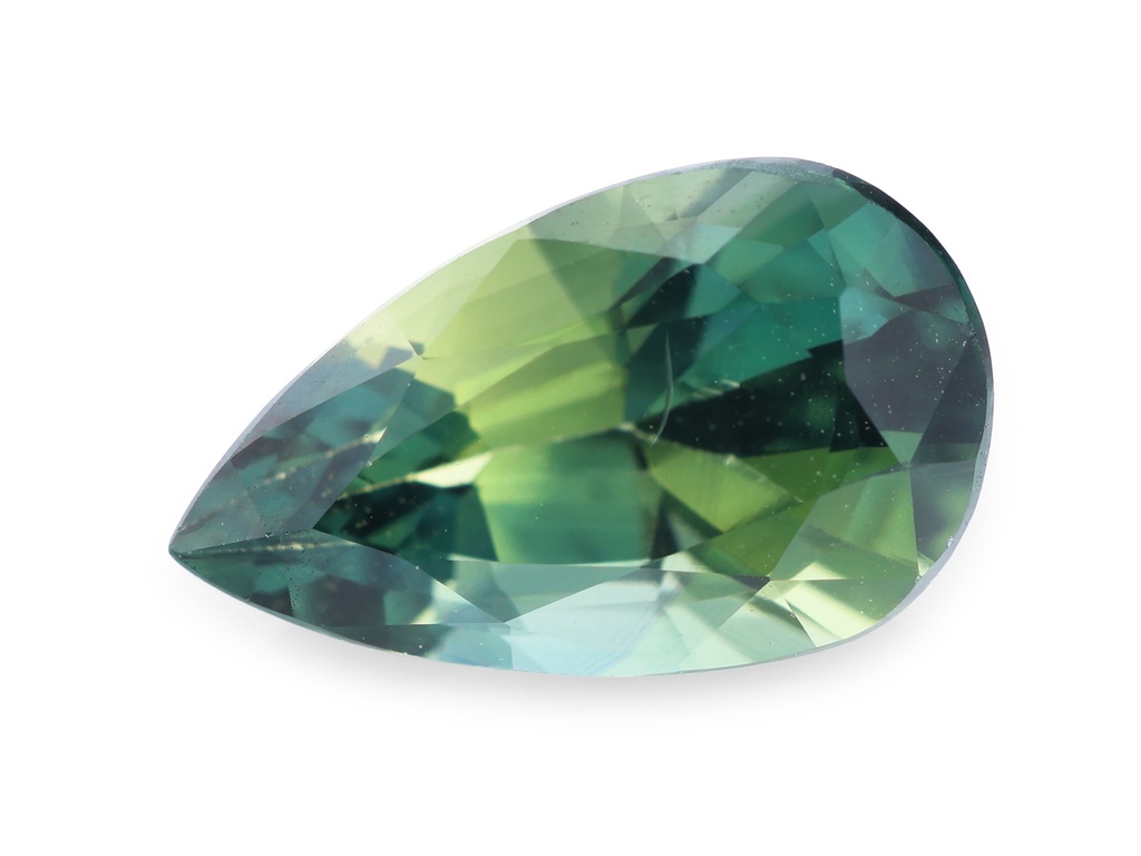 Parti Sapphire 7.8x4.6mm Pear Shape