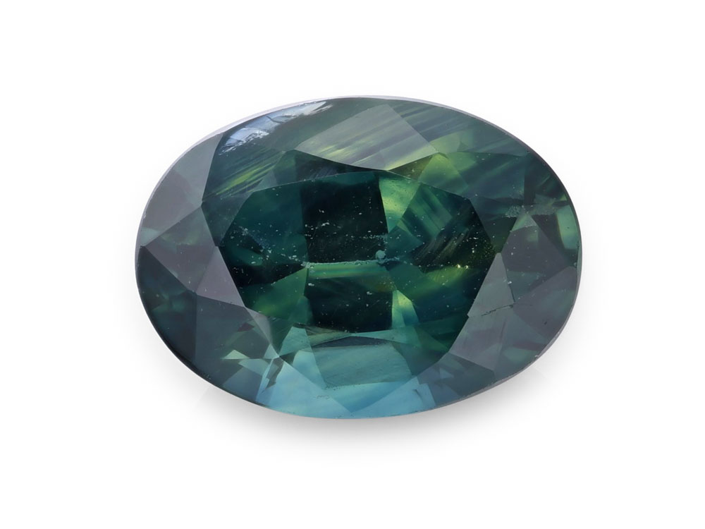 Parti Sapphire 6.4x5mm Oval