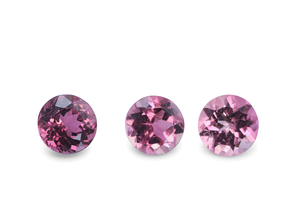 Pink Tourmaline 5.00mm Round