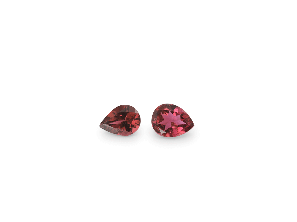 Pink Tourmaline 4x3mm Pear Shape