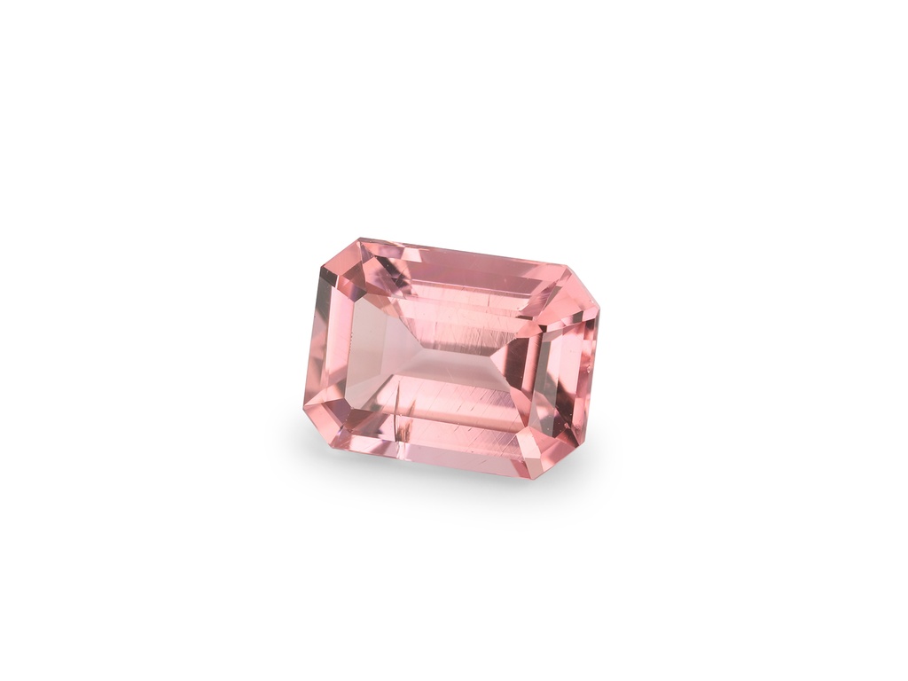 Pink Tourmaline 8x6mm Emerald Cut