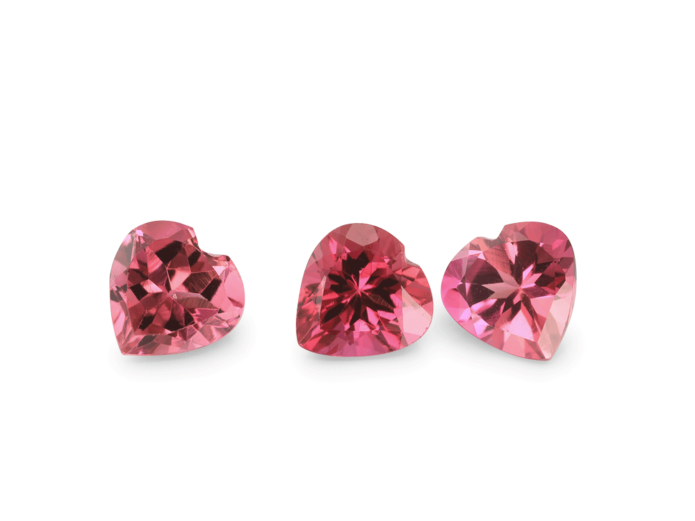 Pink Tourmaline 5.00mm Heart Shape