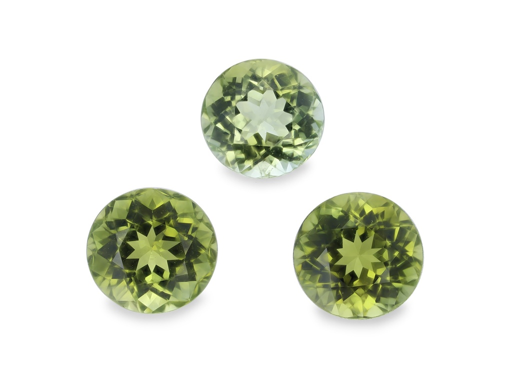 Green Tourmaline 6.50mm Round