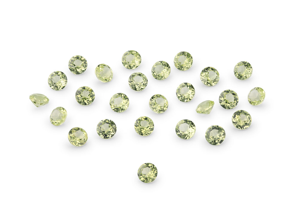 Peridot 2.25mm Round