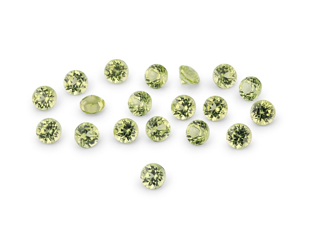 Peridot 2.75mm Round