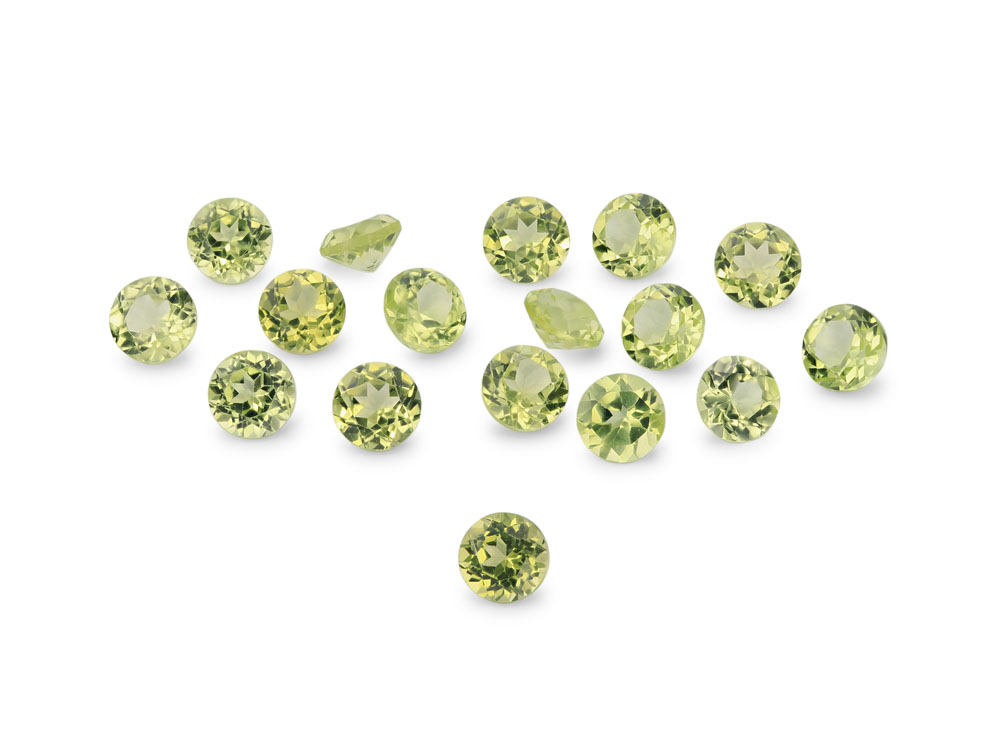 Peridot 3.00mm Round