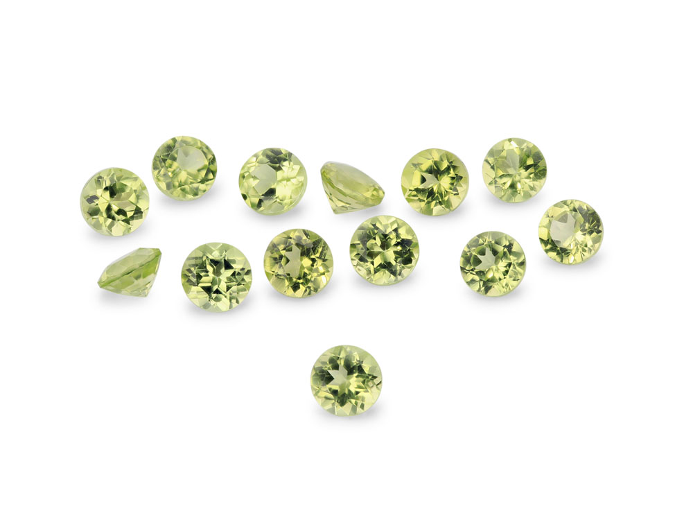 Peridot 3.25mm Round