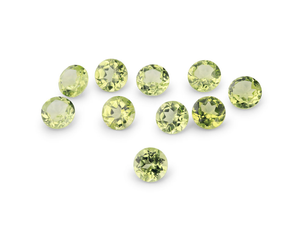 Peridot 3.75mm Round