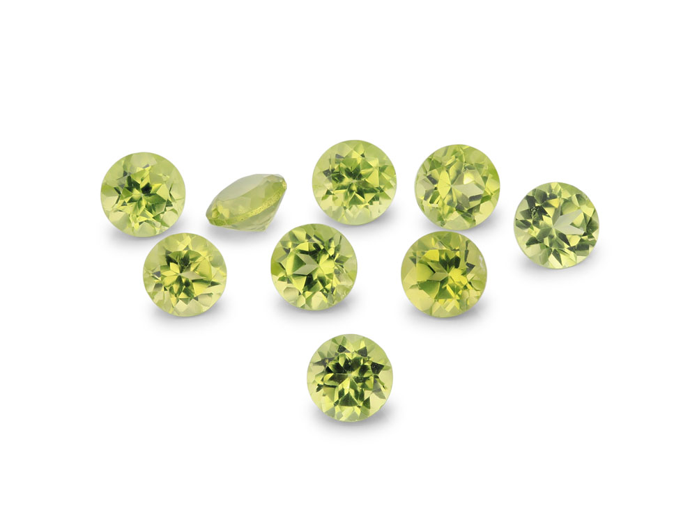 Peridot 4.00mm Round