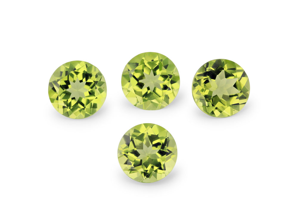 Peridot 6.50mm Round