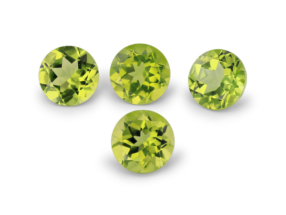 Peridot 7.00mm Round