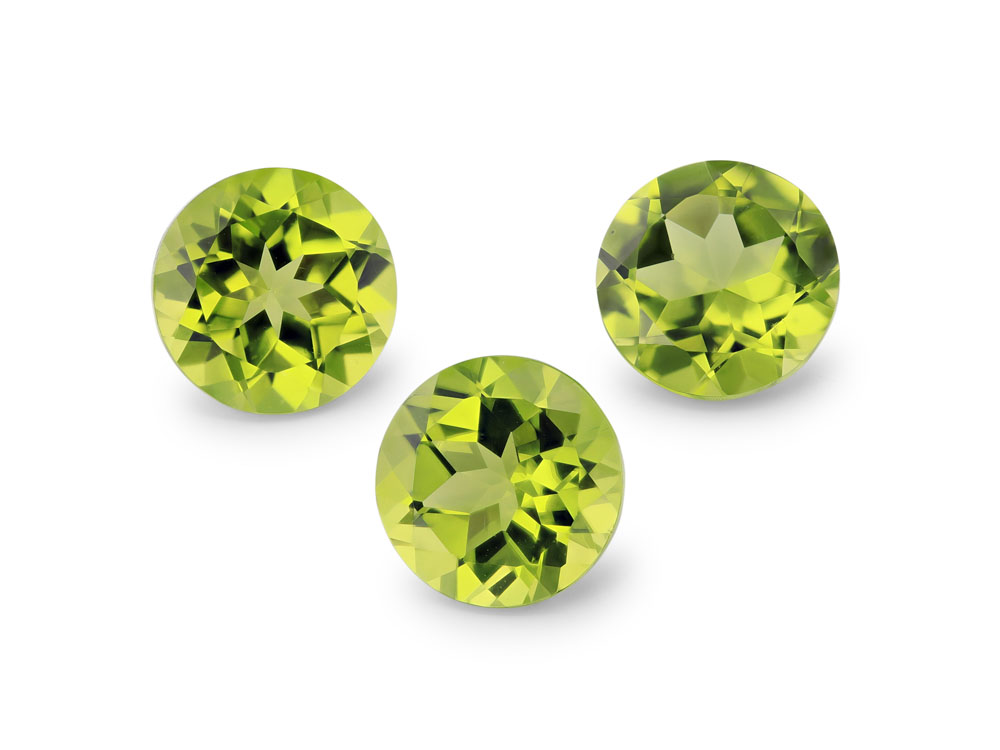 Peridot 8.00mm Round