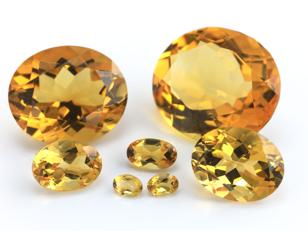 Citrine 3x2mm Oval