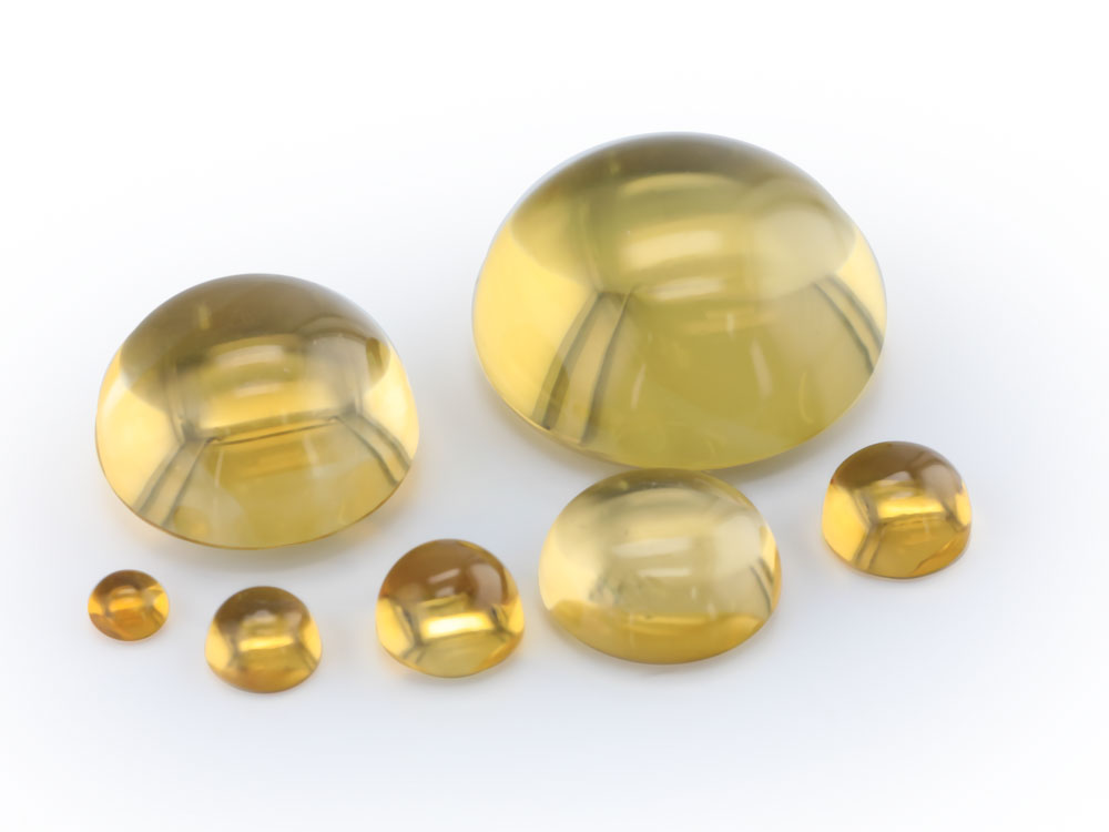 Citrine 10mm Round Cabochon