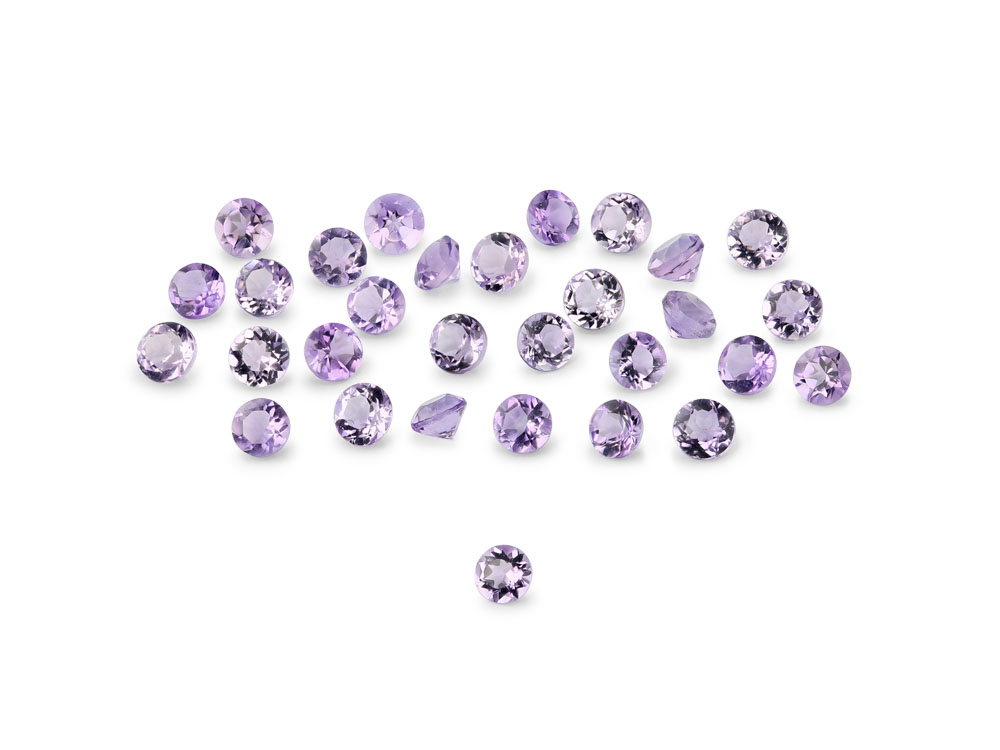 Amethyst 2.00mm Round Light Colour 