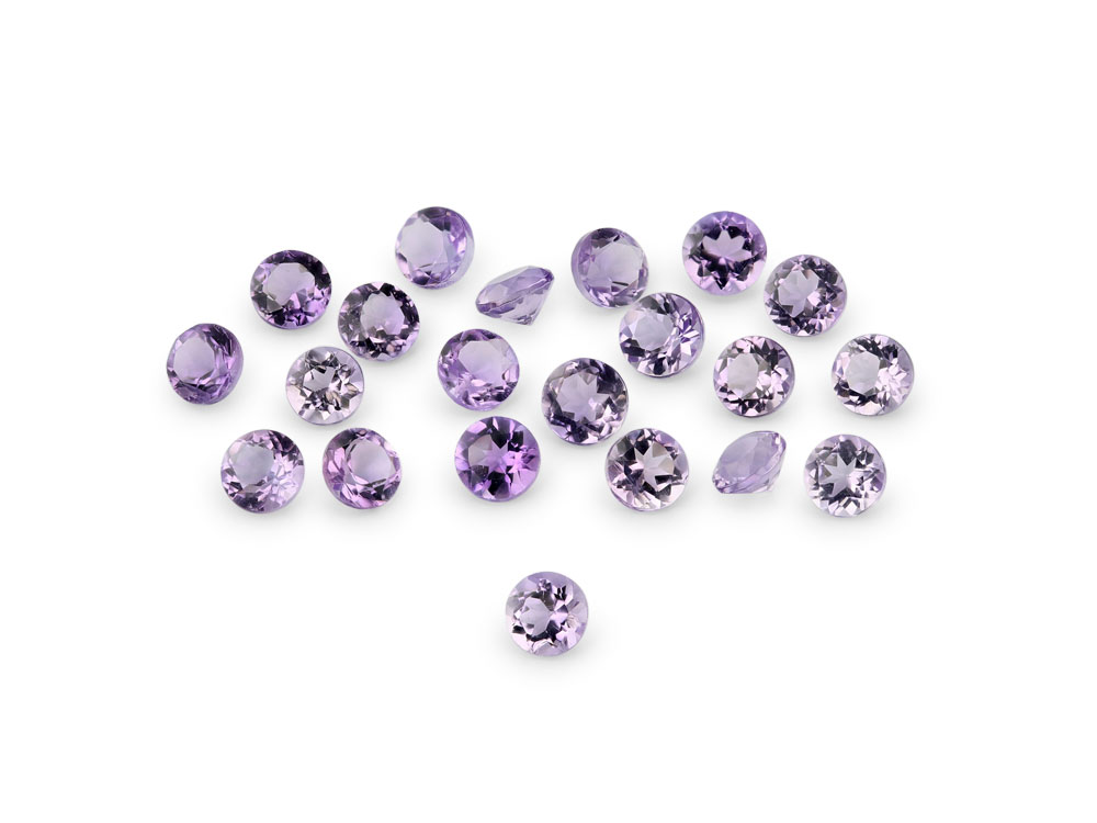 Amethyst 2.50mm Round Light Colour 