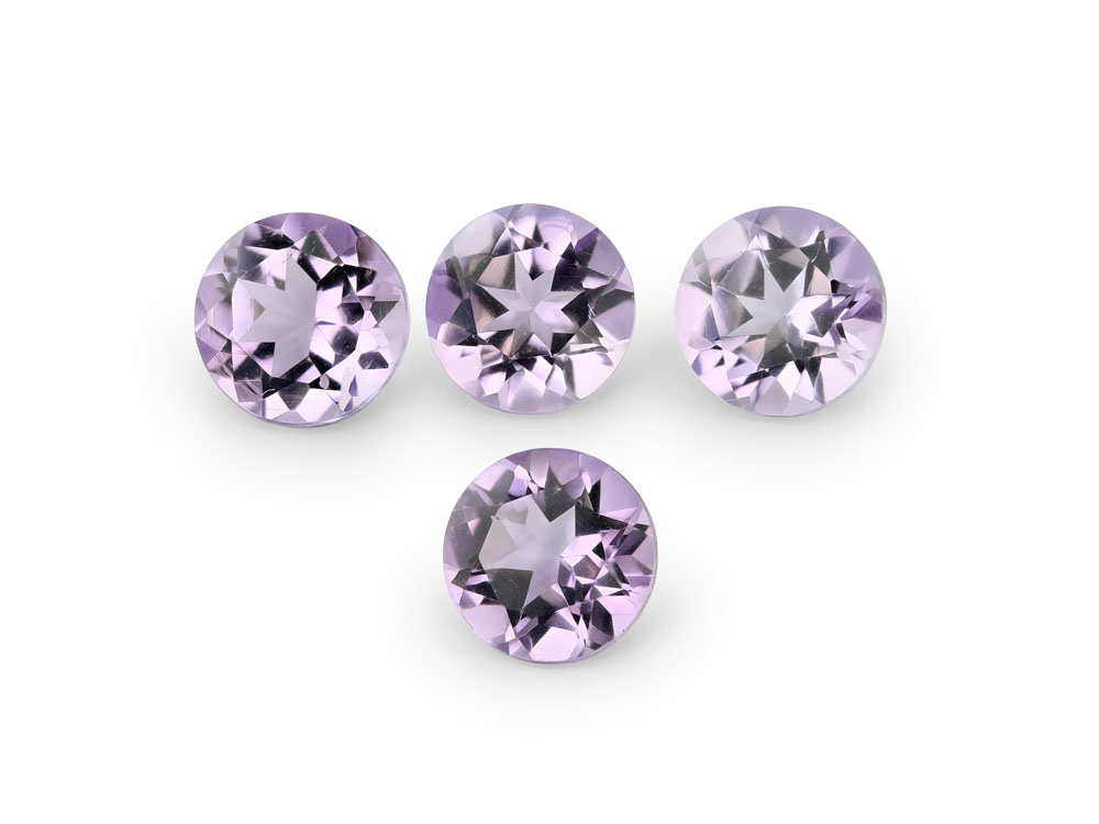 Amethyst 6.50mm Round Light Colour 