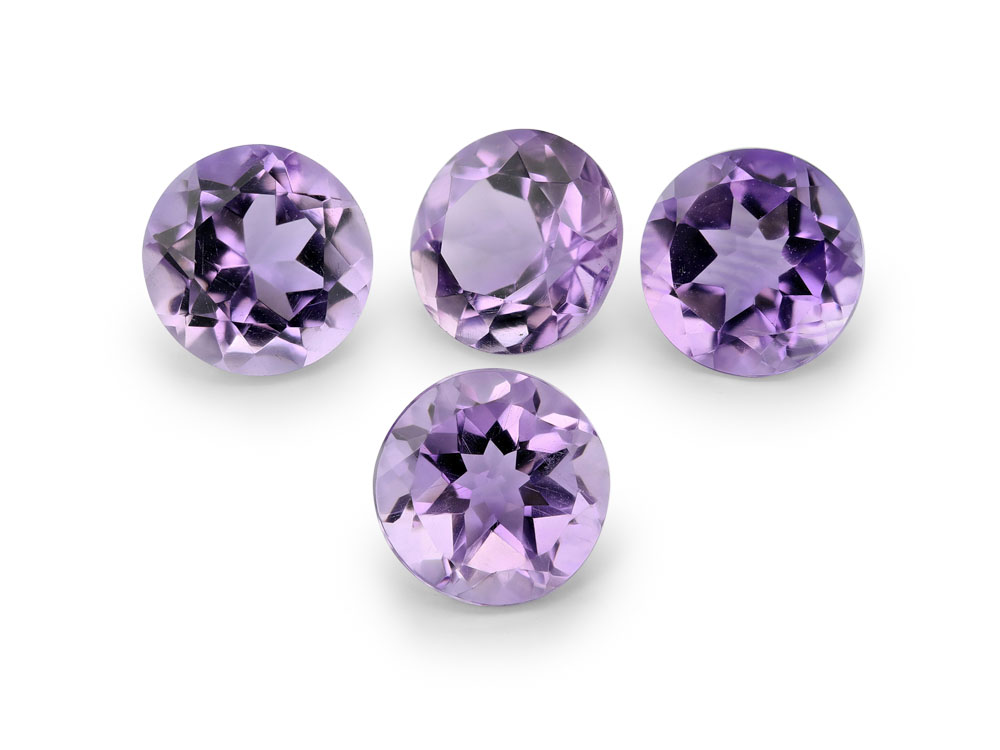 Amethyst 7.50mm Round Light Colour 