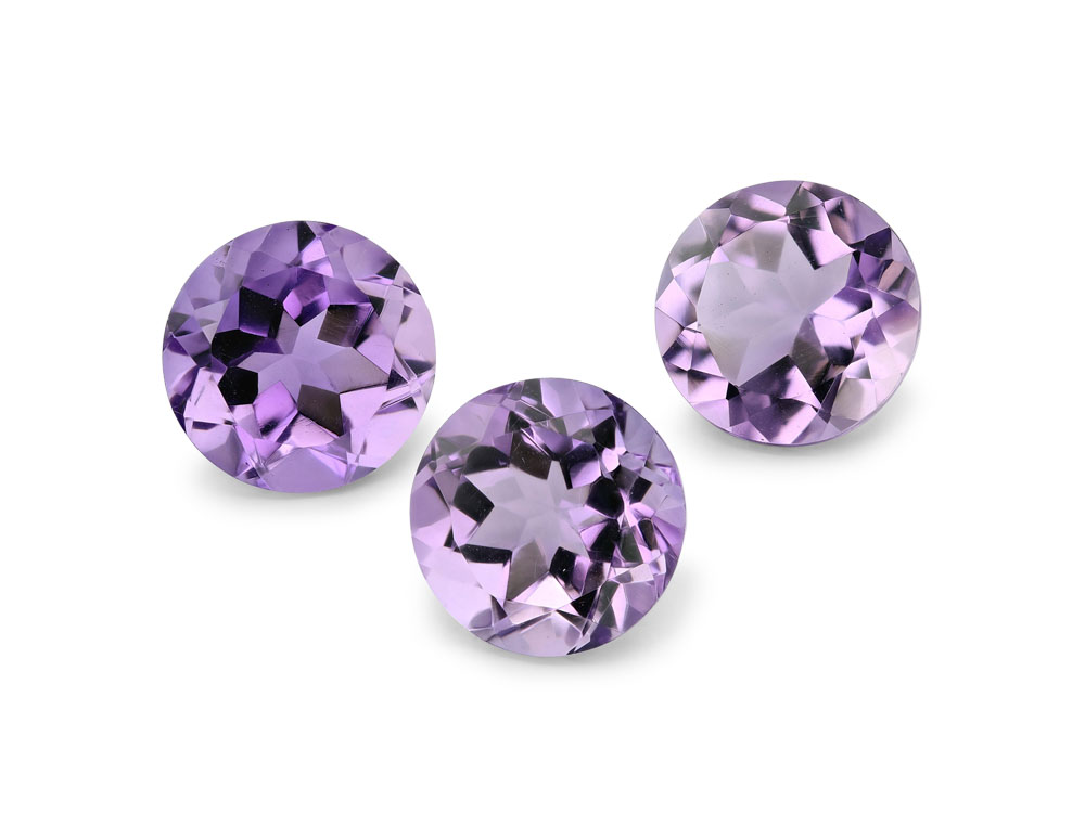 Amethyst 8.00mm Round Light Colour 