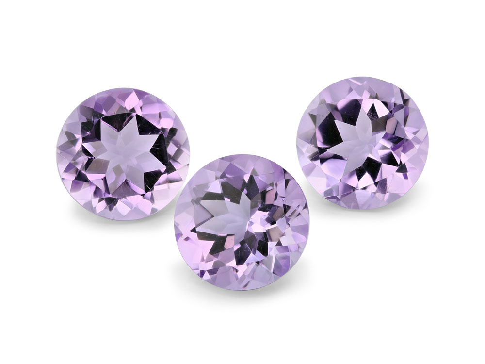 Amethyst 9.00mm Round Light Colour 