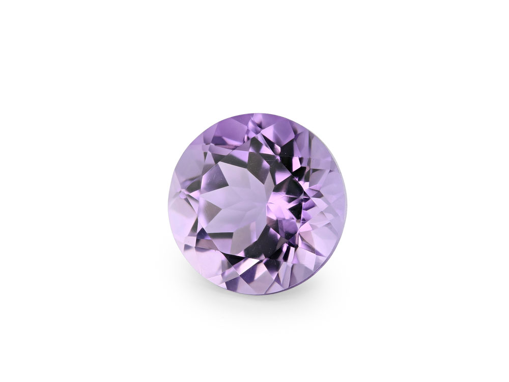 Amethyst 11mm Round Light Colour 