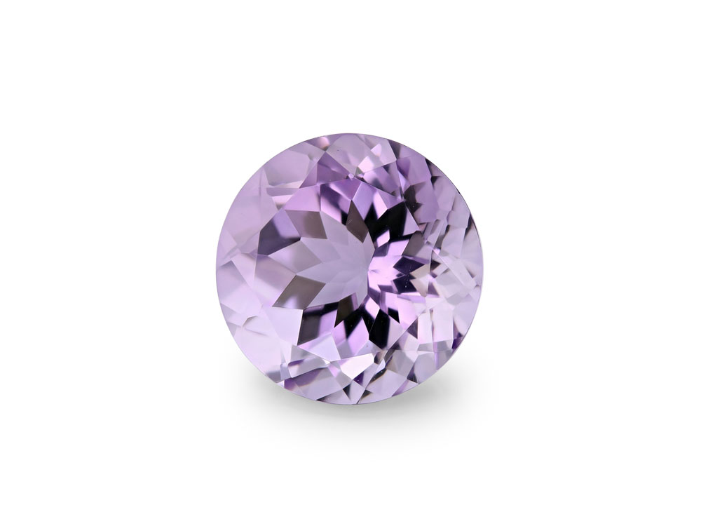 Amethyst 12mm Round Light Colour 