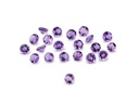 Amethyst 2.50mm Round Mid to Strong Colour