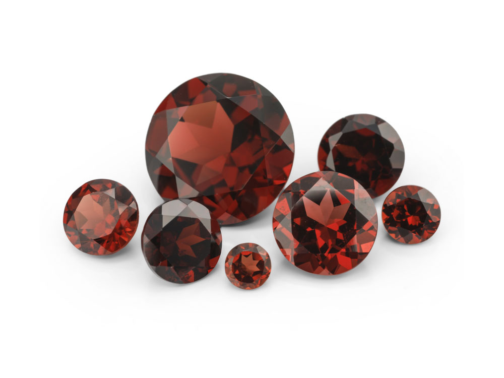 Almandine Garnet 1.00mm Round