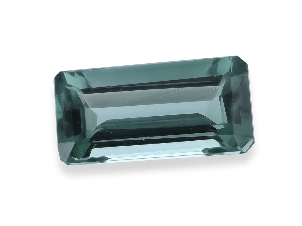 Teal Tourmaline 8x4mm Emerald Cut