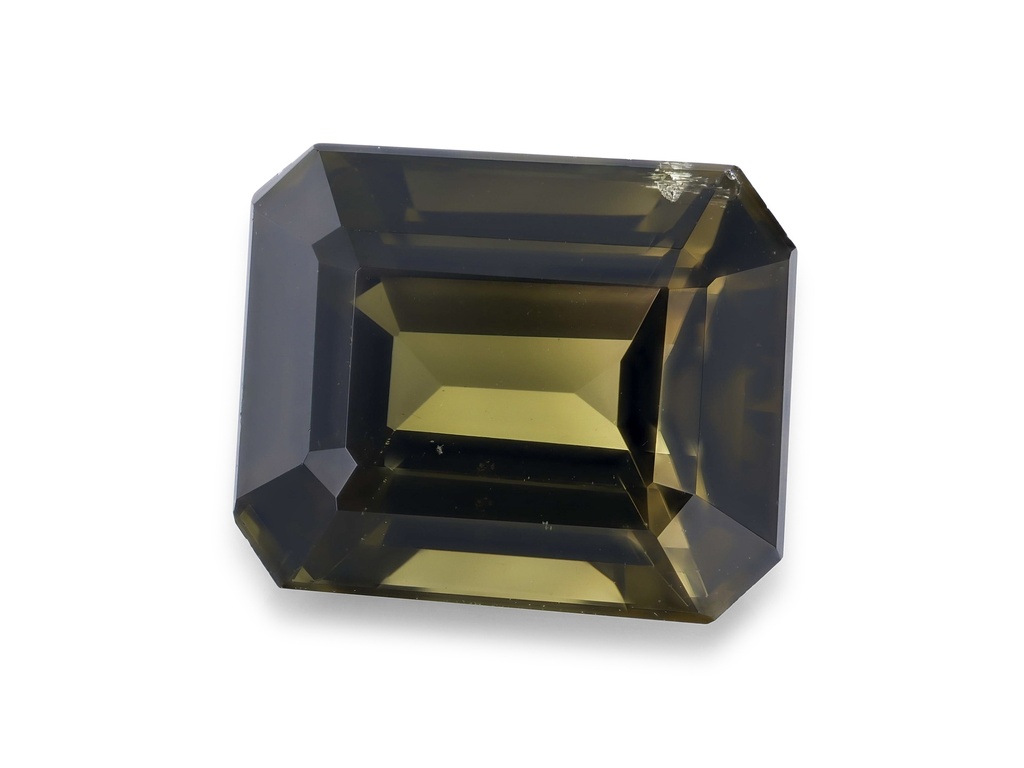 Brown Tourmaline 8.8x7.2mm Emerald Cut