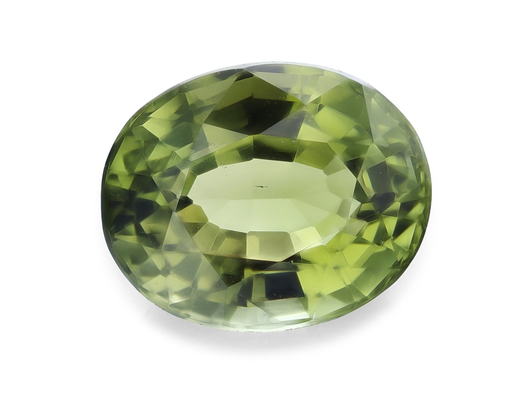 Green Tourmaline 8x6.5mm Oval