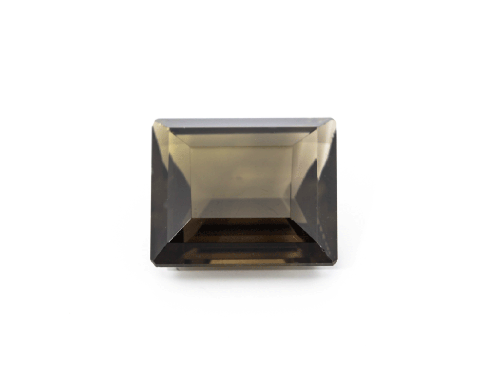 Smoky Quartz 11x9mm Baguette