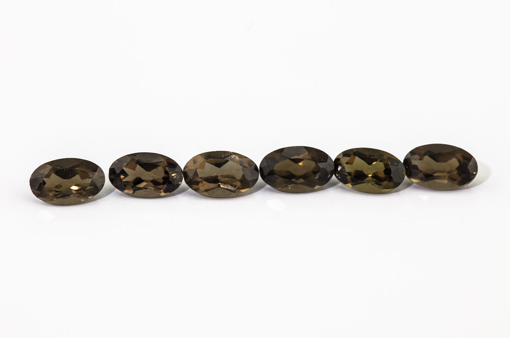 Smoky Quartz 5x3mm Oval 